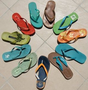 Flip flops [- Is the workplace the right place to mark holidays and festival days?